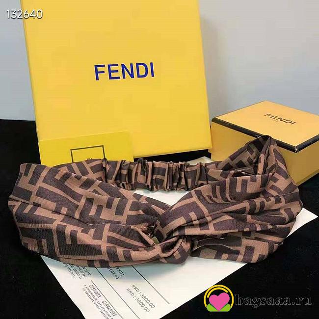 Bagsaaa Fendi FF Silk Bandeau Top - 1