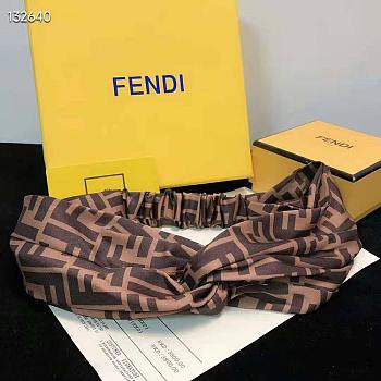 Bagsaaa Fendi FF Silk Bandeau Top