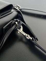 Bagsaaa Balenciaga Bel Air Small Zipped Messenger Bag Black - 30cm - 4