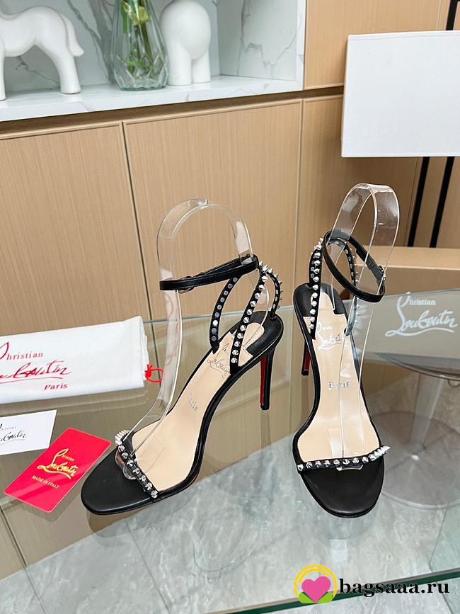 Bagsaaa Christian Louboutin So Me Shoes Black - 10cm - 1