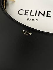 Bagsaaa Celine Medium Ava Strap Bag In Smooth Calfskin Black - 24cm - 3