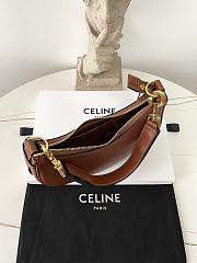 Bagsaaa Celine Medium Ava Strap Bag In Smooth Calfskin Brown - 24cm - 2