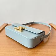 Bagsaaa Celine Shoulder Bag Claude In Natural Calfskin 194143 blue - 20.5cm - 2