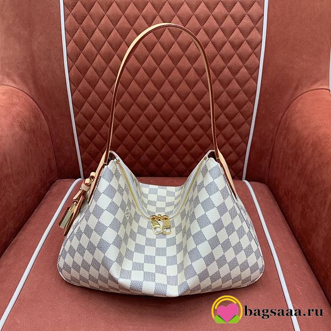 Bagsaaa LV N00116 Slouchy PM Bag Damier Azur - 33cm - 1