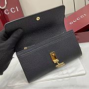 Bagsaaa Gucci Softbit continental wallet 828147 black - 19cm - 4