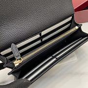 Bagsaaa Gucci Softbit continental wallet 828147 black - 19cm - 2