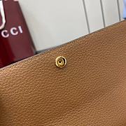 Bagsaaa Gucci Softbit continental wallet 828147 brown - 19cm - 4