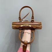 Bagsaaa Miu Miu Arcadie leather mini-bag 5BP088 brown - 19cm - 2