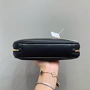 Bagsaaa Miu Miu Arcadie leather mini-bag 5BP088 black - 19cm - 3