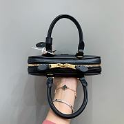 Bagsaaa Miu Miu Arcadie leather mini-bag 5BP088 black - 19cm - 2