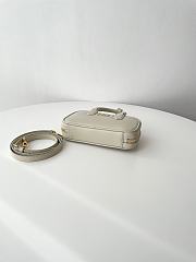 Bagsaaa Miu Miu Arcadie leather mini-bag 5BP088 white - 19cm - 3