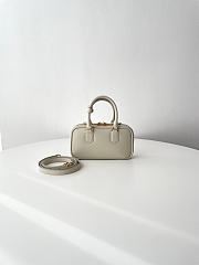 Bagsaaa Miu Miu Arcadie leather mini-bag 5BP088 white - 19cm - 2