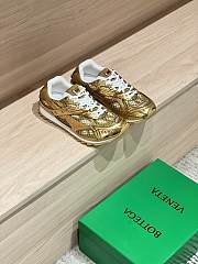 Bagsaaa Bottega Veneta Orbit Sneaker Gold - 1