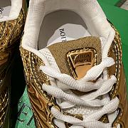 Bagsaaa Bottega Veneta Orbit Sneaker Gold - 4