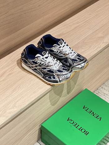Bagsaaa Bottega Veneta Orbit Sneaker Abyss/silver