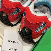 Bagsaaa Bottega Veneta Orbit Sneaker Turquoise/cherry - 3