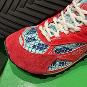 Bagsaaa Bottega Veneta Orbit Sneaker Turquoise/cherry - 2