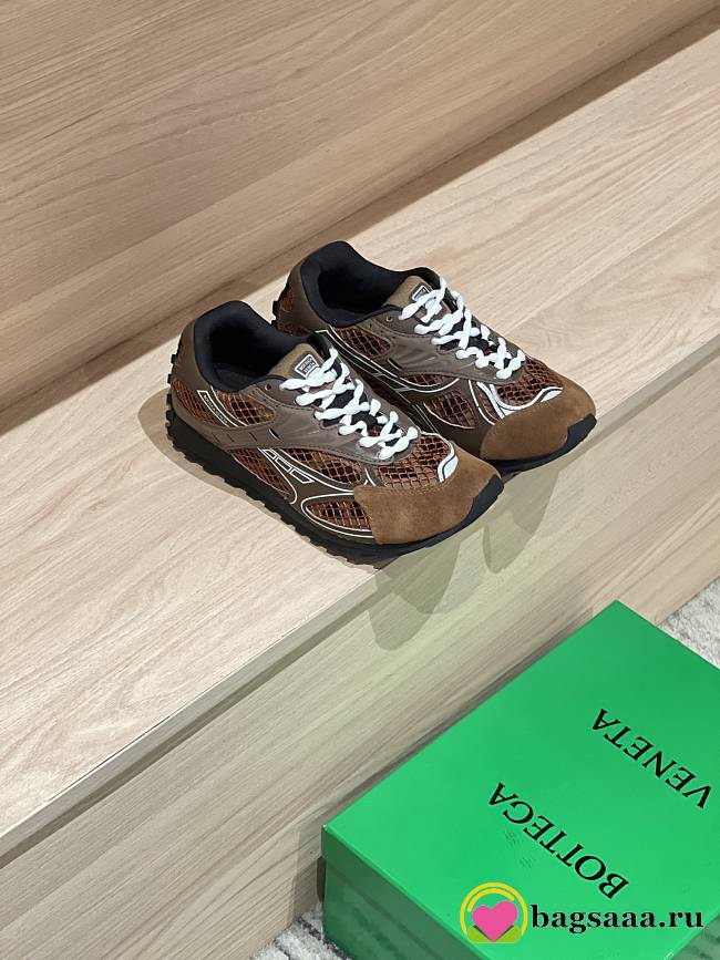 Bagsaaa Bottega Veneta Orbit Sneaker Star anise/pinecone - 1