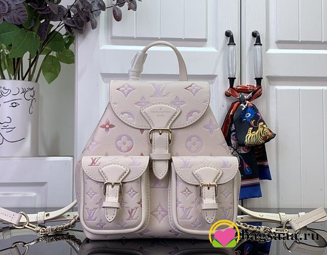 Bagsaaa LV M15113 Backup Backpack Dream Cream - 22cm - 1