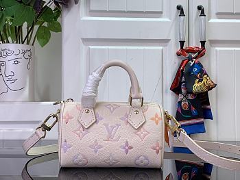 Bagsaaa LV M25591 Nano Speedy Dream Beige - 16cm