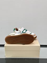 Bagsaaa Valentino Joie De Jouer Low-Top Trainer In Nappa Calfskin white/green - 2