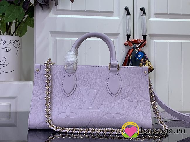 Bagsaaa LV M15192 OnTheGo East West Misty Lilac - 25cm - 1