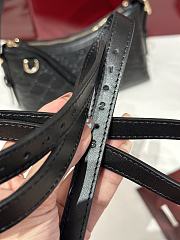 Bagsaaa Gucci GG Emblem small shoulder bag 847450 black - 22cm - 2