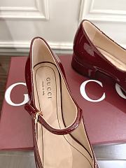Bagsaaa Gucci Women's ballet flat with bow 835748 red - 2