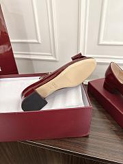 Bagsaaa Gucci Women's ballet flat with bow 835748 red - 3