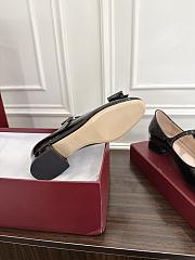 Bagsaaa Gucci Women's ballet flat with bow 835748 black - 3
