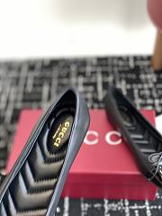 Bagsaaa Gucci Women's ballet flat with Double G 835805 Black - 4