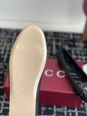 Bagsaaa Gucci Women's ballet flat with Double G 835805 Black - 2