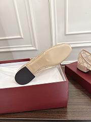 Bagsaaa Gucci Women's GG crystal ballet flat 836809 Light pink mesh - 4