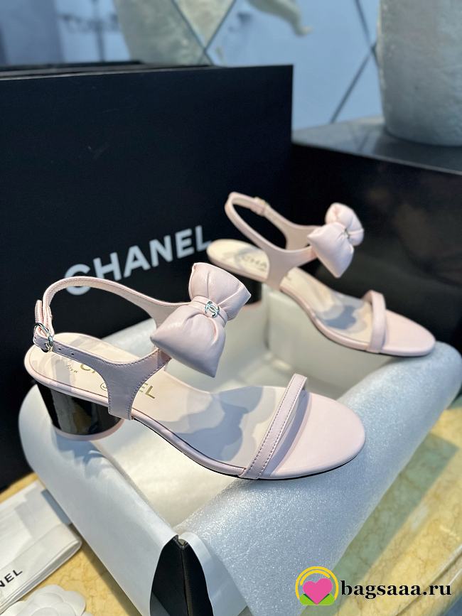 Bagsaaa Chanel Sandals G46192 light pink - 1