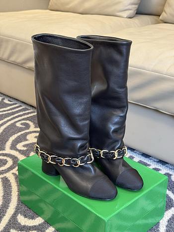 Bagsaaa Chanel High Boots G46677 black