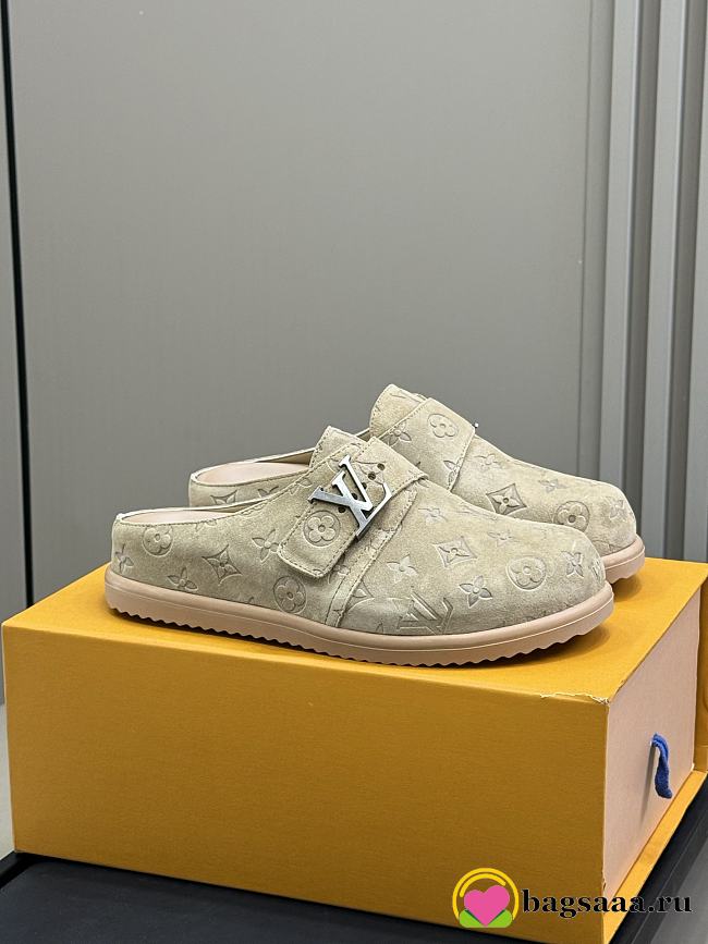 Bagsaaa LV Easy Mule Beige - 1