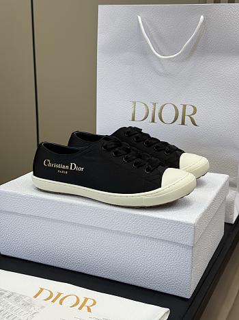 Bagsaaa Dior Lucky Sneaker Black Satin
