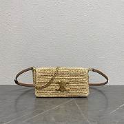 Bagsaaa Celine Multipochette In Raffia 10M432 - 23cm - 1