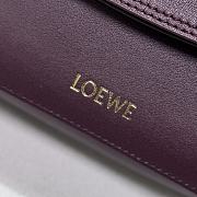 Bagsaaa Loewe Medium Ola bag in smooth calfskin Dark Burgundy - 26cm - 3