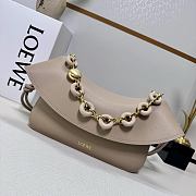 Bagsaaa Loewe Medium Ola bag in smooth calfskin Sand - 26cm - 1