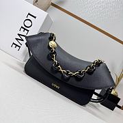 Bagsaaa Loewe Medium Ola bag in smooth calfskin Black - 26cm - 1