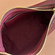 Bagsaaa Gucci GG Emblem small shoulder bag 847450 red - 22cm - 3