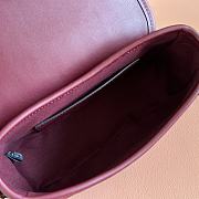Bagsaaa Gucci GG Emblem small shoulder bag 847448 red - 20.5cm - 3