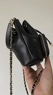 Bagsaaa Chanel Clutch with chain AP4775 Black Caviar - 15cm - 4