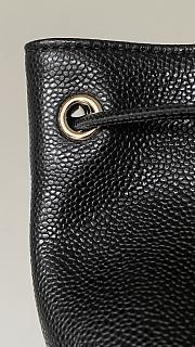 Bagsaaa Chanel Clutch with chain AP4775 Black Caviar - 15cm - 2