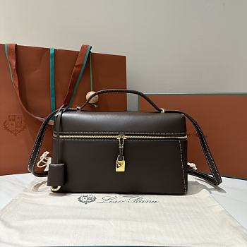 Bagsaaa Loro Piana Extra Bag L27 Dark Chocolate - 27 cm