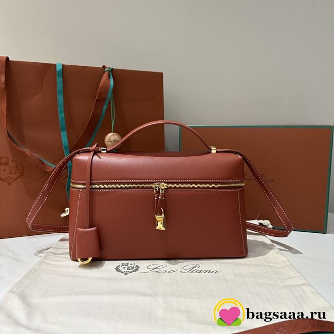 Bagsaaa Loro Piana Extra Bag L27 Deep Kummel - 27 cm - 1