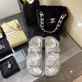 Bagsaaa Chanel Sandals G35927 silver
