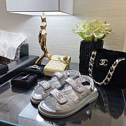 Bagsaaa Chanel Sandals G35927 silver - 3