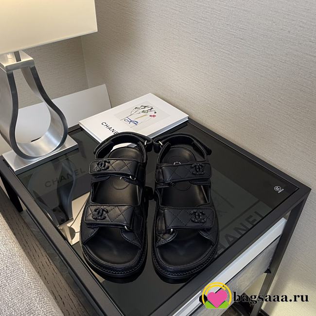 Bagsaaa Chanel Sandals G35927 black - 1